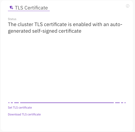 TLS Certificate
